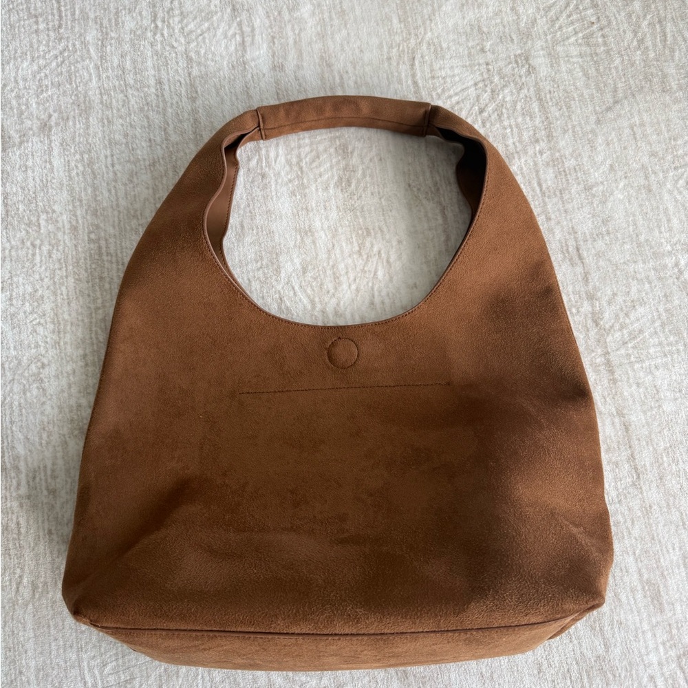Abercrombie Vegan Suede Tote Bag